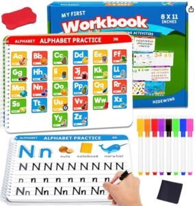 Preschool Learning Activities Educational Workbook