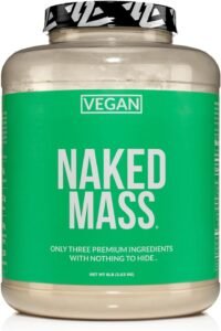 NAKED Vegan Mass - Natural Vegan Weight Gainer Protein Powder