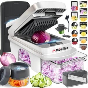 Mueller Pro-Series All-in-One, 12 Blade Mandoline Slicer for Kitchen